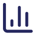Vector graphic representing a bar chart.