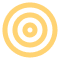 Concentric circles icon with a central dot, representing targets.