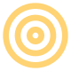 Concentric circles graphic, representing a target or bullseye.