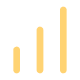 Vector graphic representing signal strength bars.