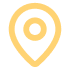 Vector graphic of a map pin location marker.