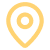 Vector graphic of a map pin location marker.