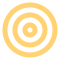 Concentric circles graphic, representing a target or bullseye.