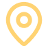 Location pin icon with a central circle, indicating a place.