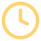 Clock graphic, representing time or a schedule.