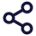 Icon representing a share or connection symbol.