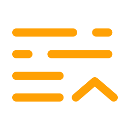 Icon representing a graph with an upward trend.