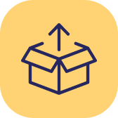 Package box icon