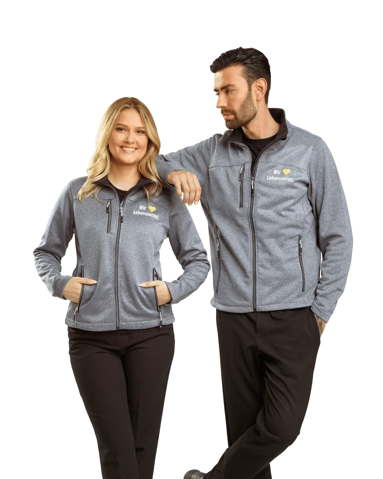 Edeka Fleeceweste marine Bild