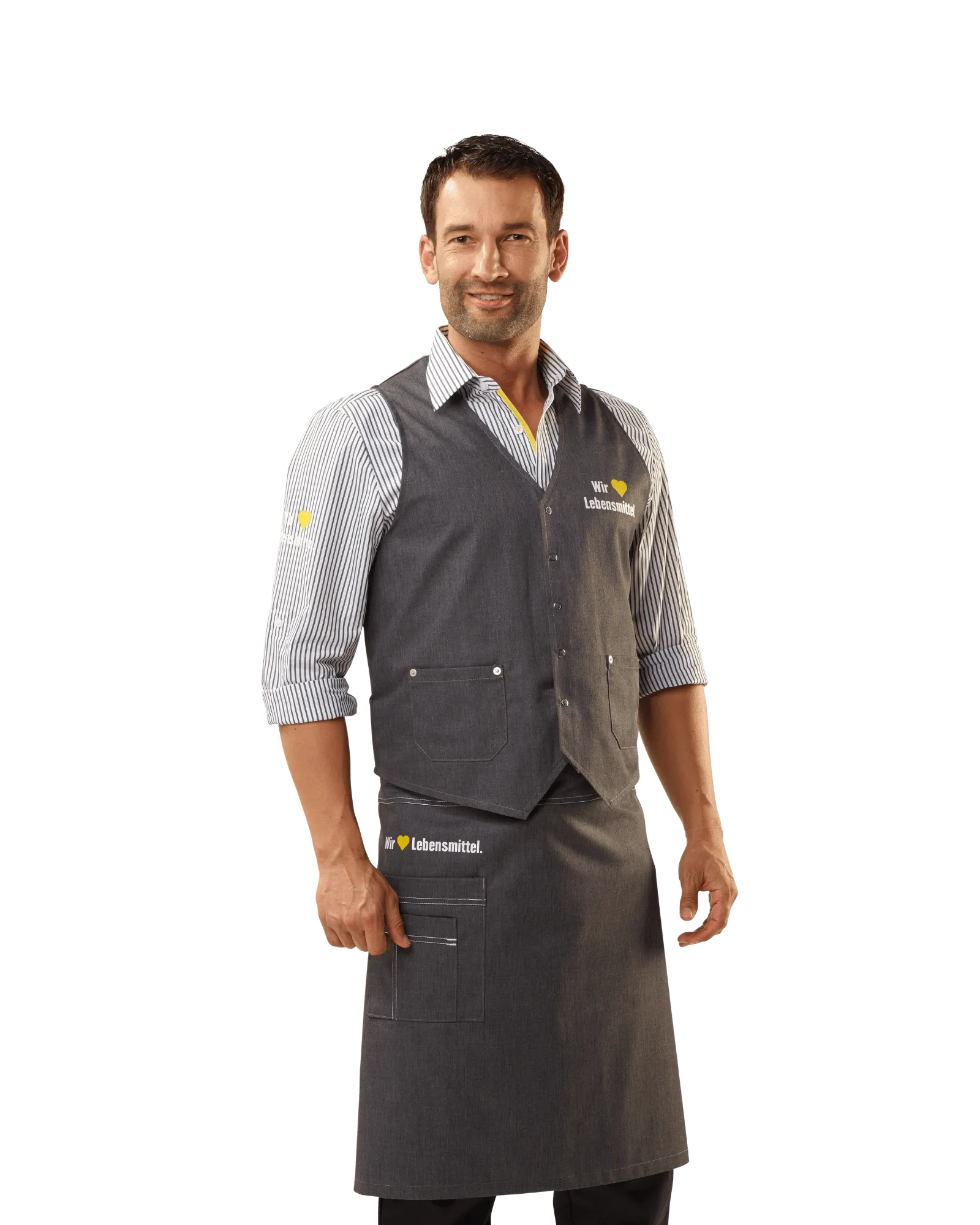 Edeka Schürze Herren Bild