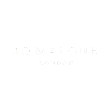 Jo Malone London brand logo on black background.