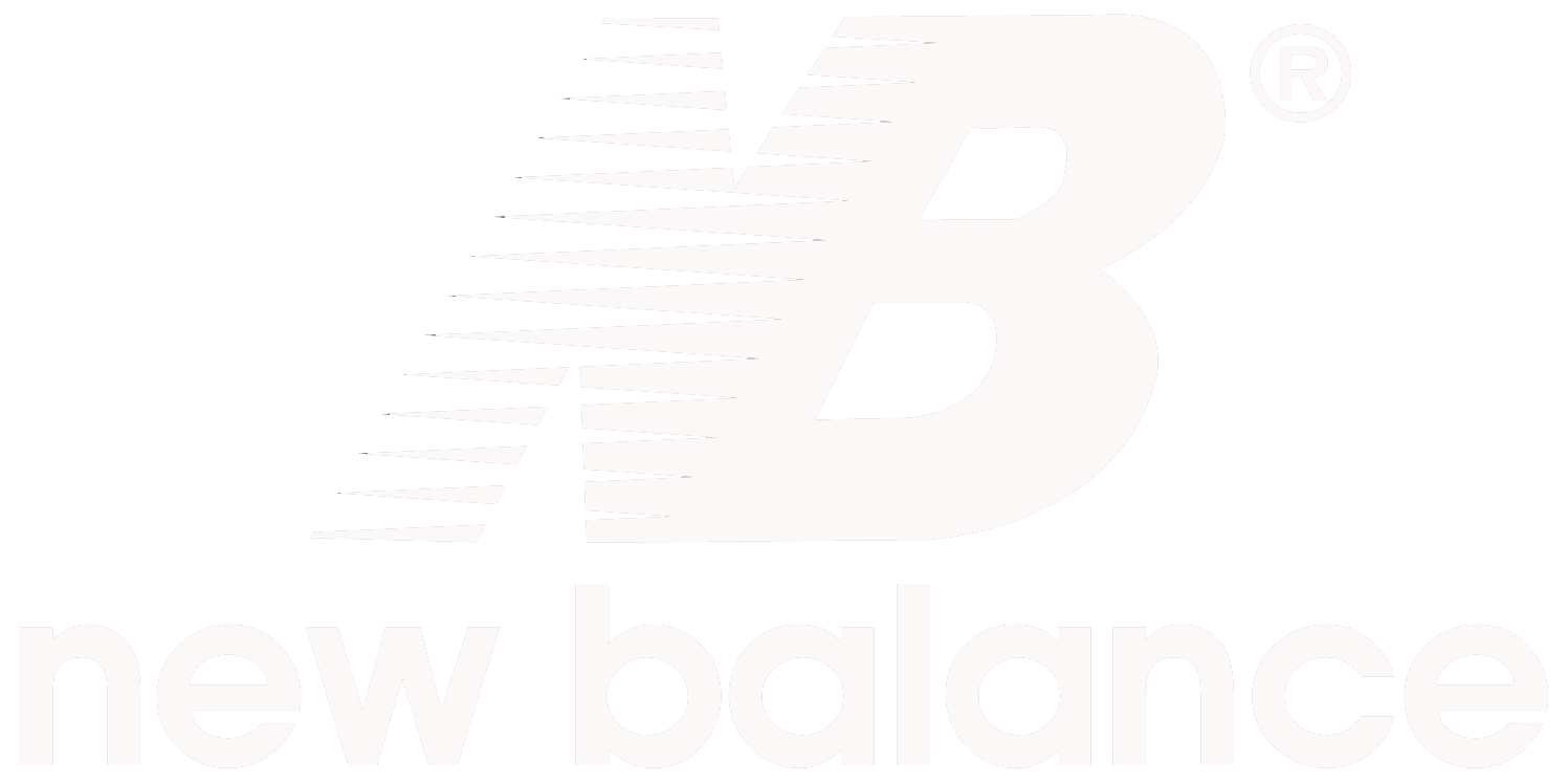 New Balance brand logo with stylized 'NB' and 'new balance' text below.