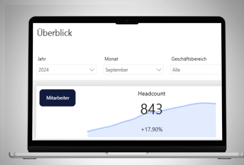 Headcount Übersicht HRRS