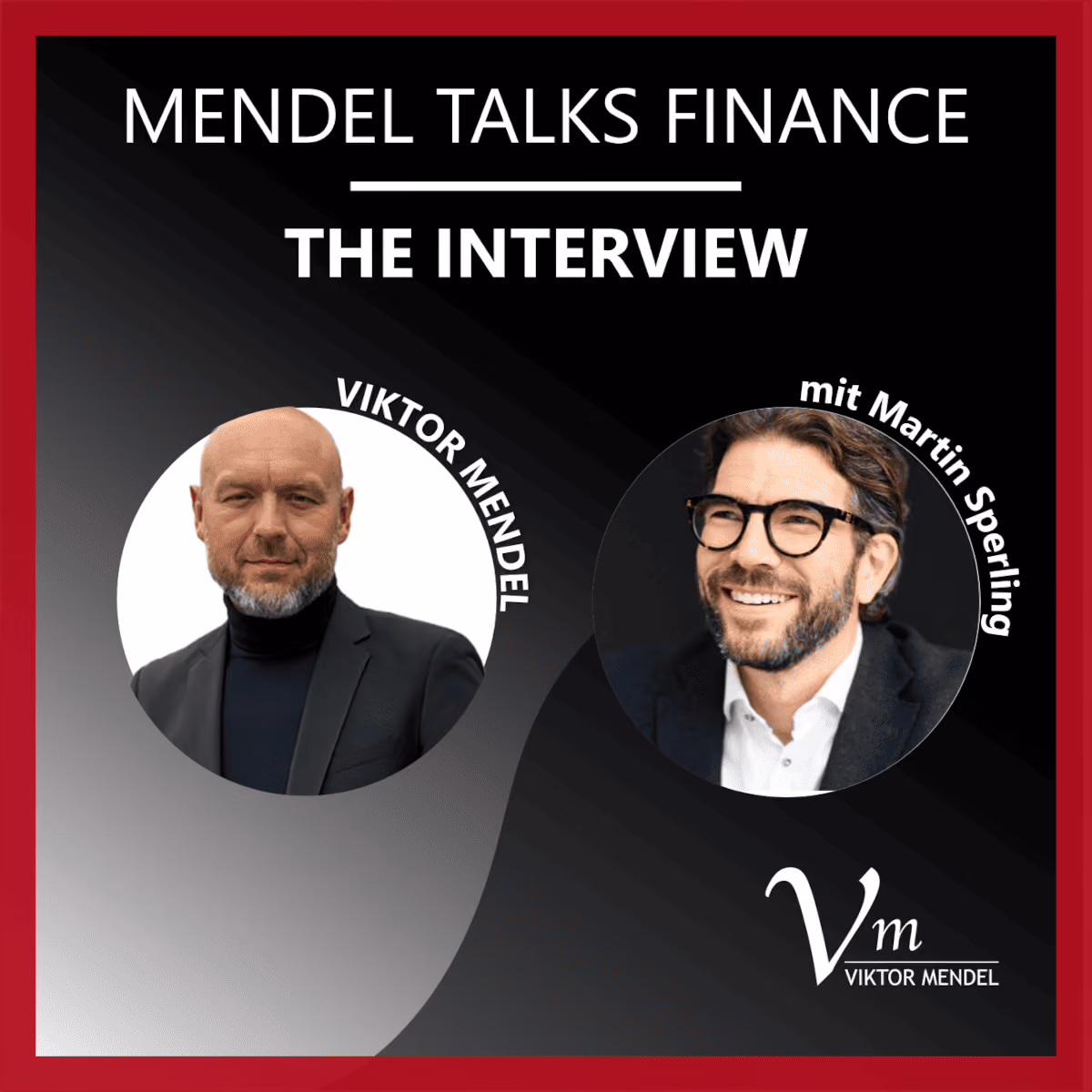 Porträts von Viktor Mendel und Martin Sperling für den Podcast Nice to know for CFO.