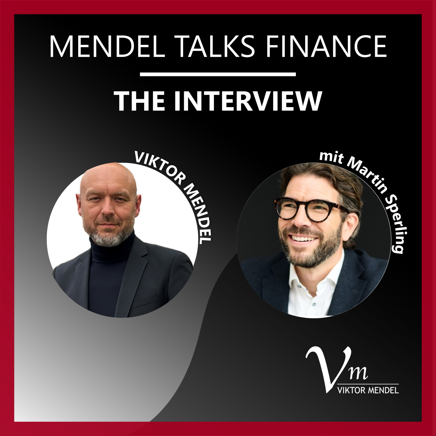 Porträts von Viktor Mendel und Martin Sperling für den Podcast Nice to know for CFO.
