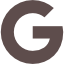 Icône de Google représentant la lettre G majuscule.