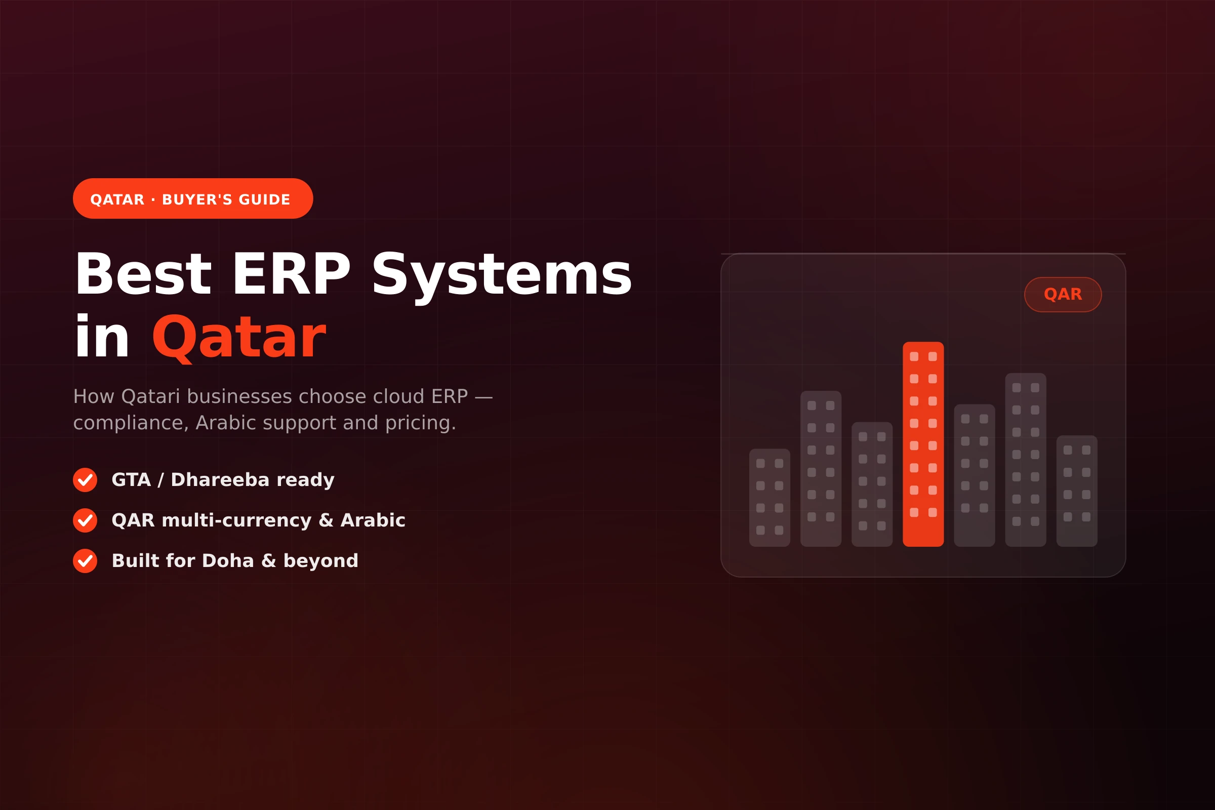 Best ERP systems in Qatar 2026 — DNA ERP