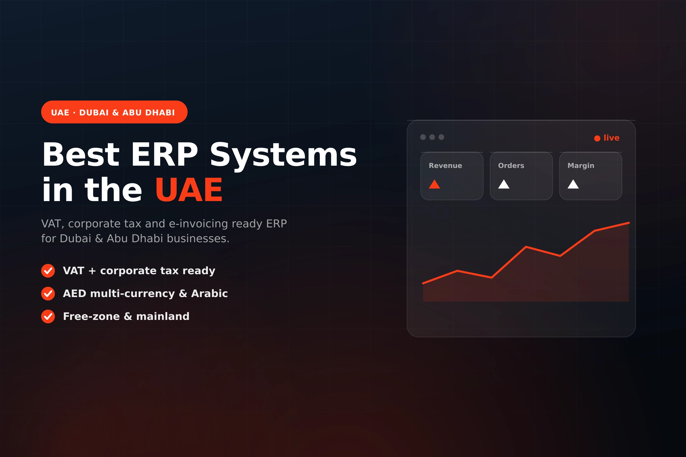 Best ERP systems in the UAE 2026, Dubai & Abu Dhabi — DNA ERP