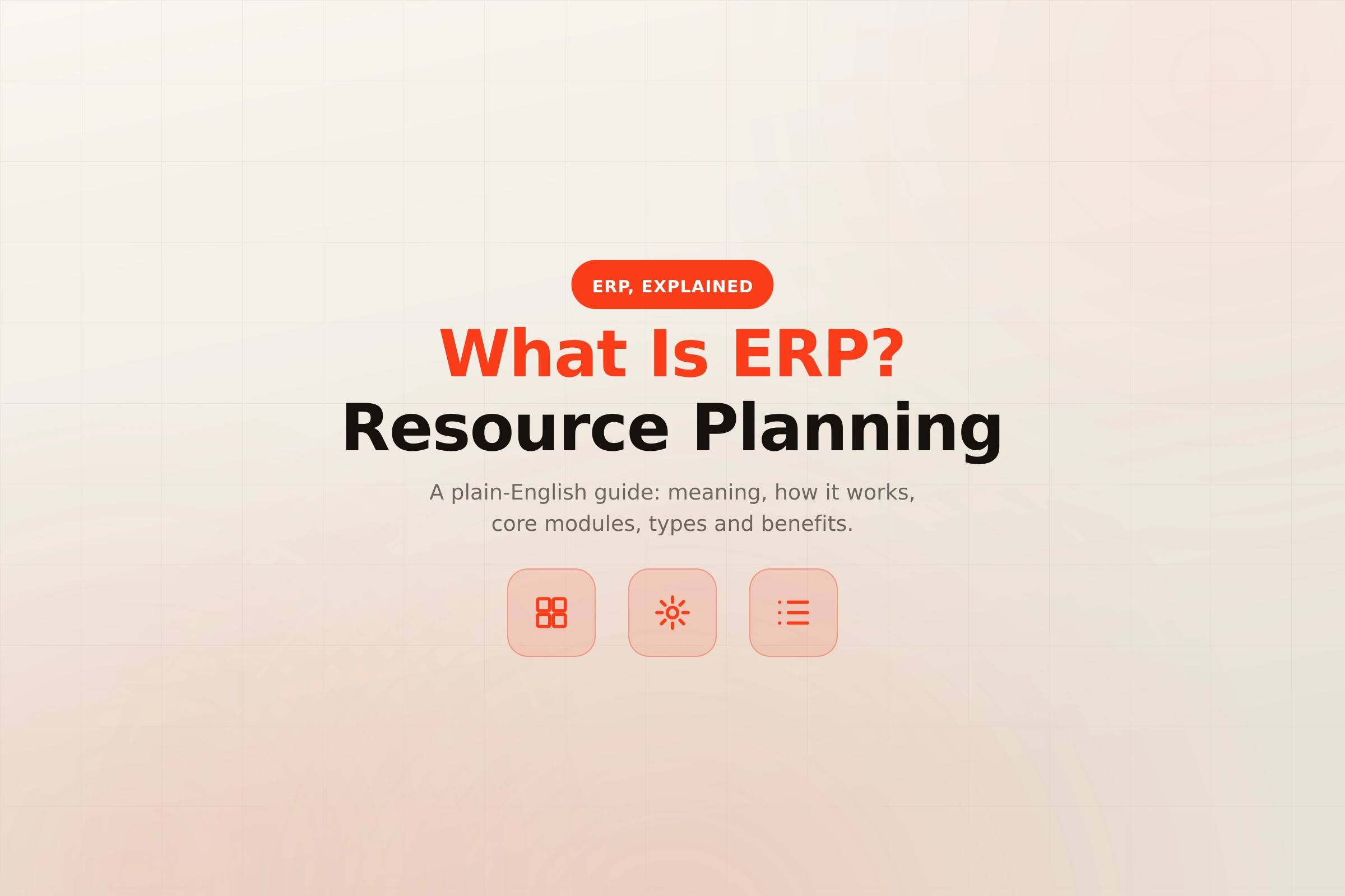 What is ERP — enterprise resource planning explained by DNA ERP