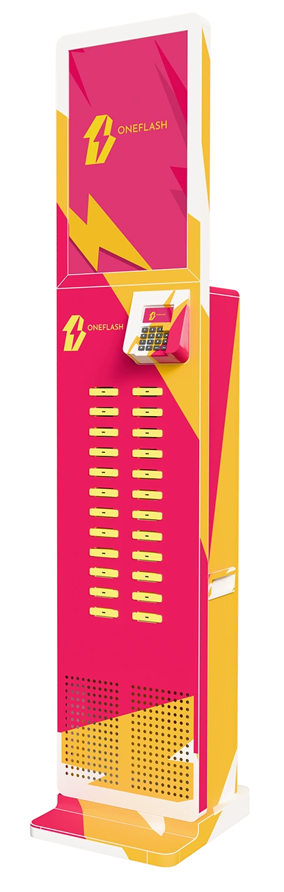 Station OneFlash 24 batteries - Rose