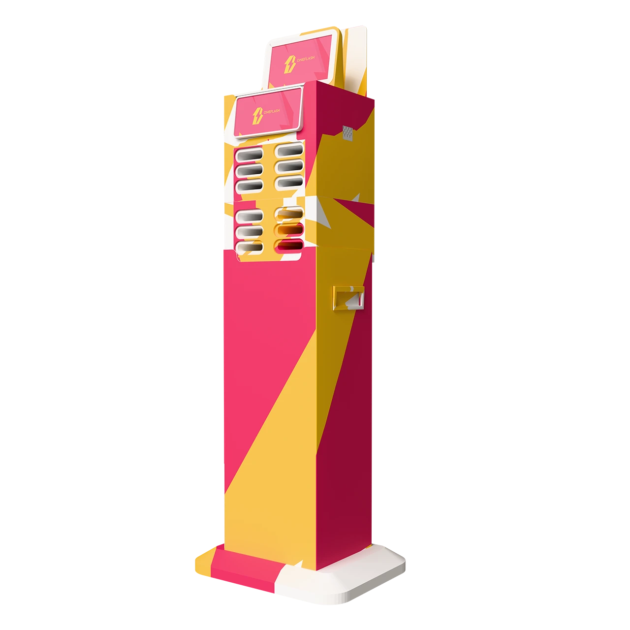 petite station OneFlash 12 batteries sur support