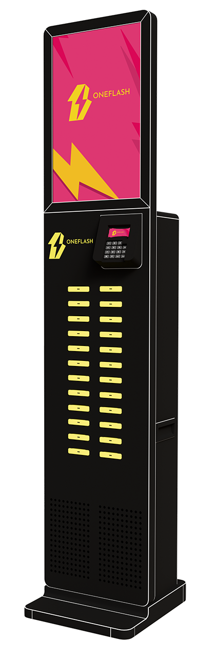 Station OneFlash 24 batteries - noire