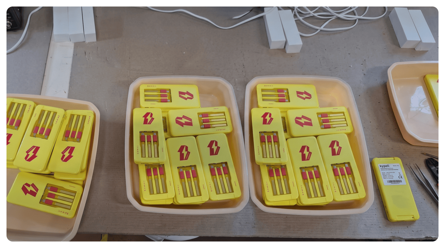 Photo illustrant le recyclage des batteries OneFlash en fin de vie par Batribox, partenaire agréé