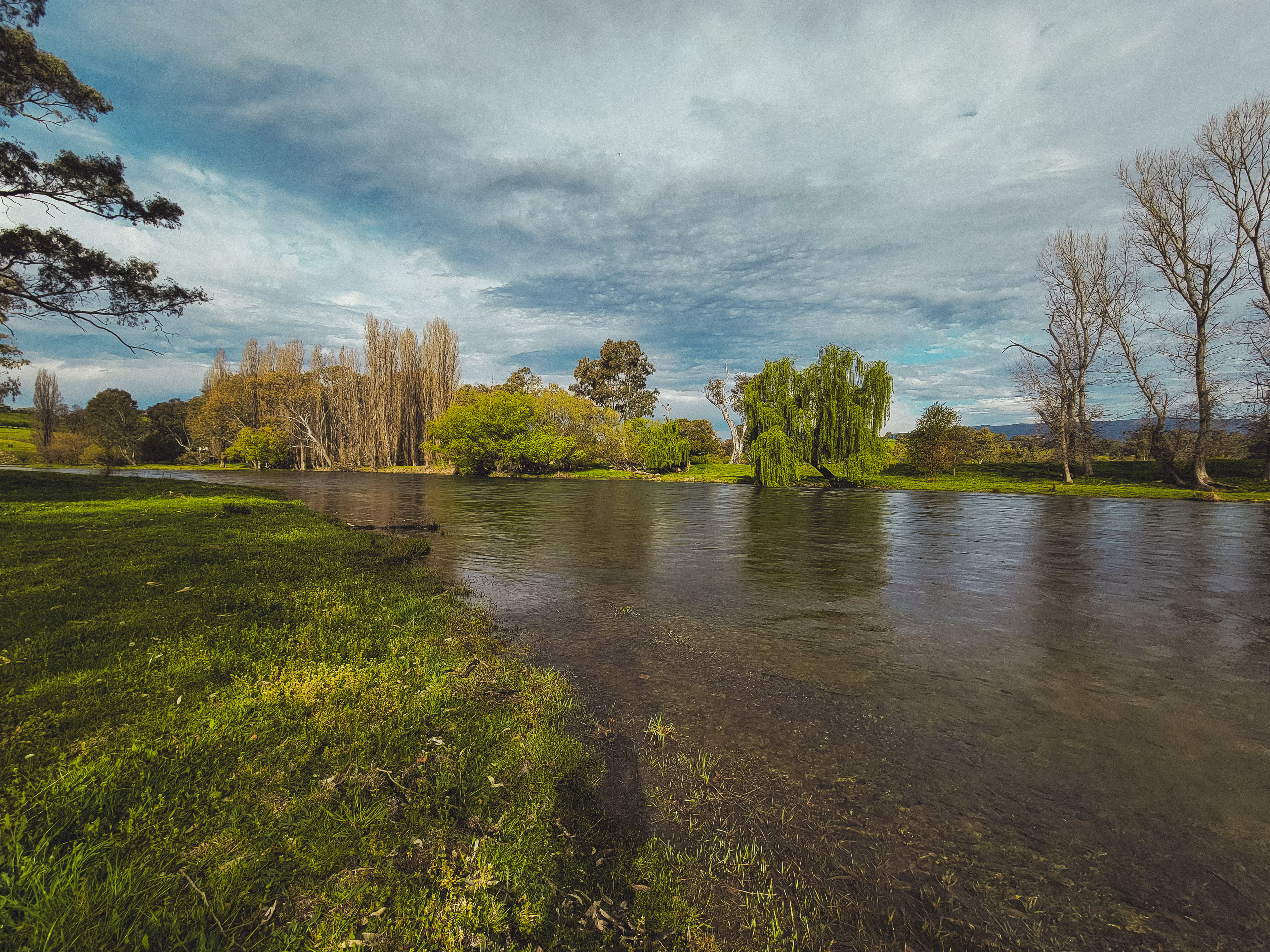 Tumut River view from Yiramir property – fishing access