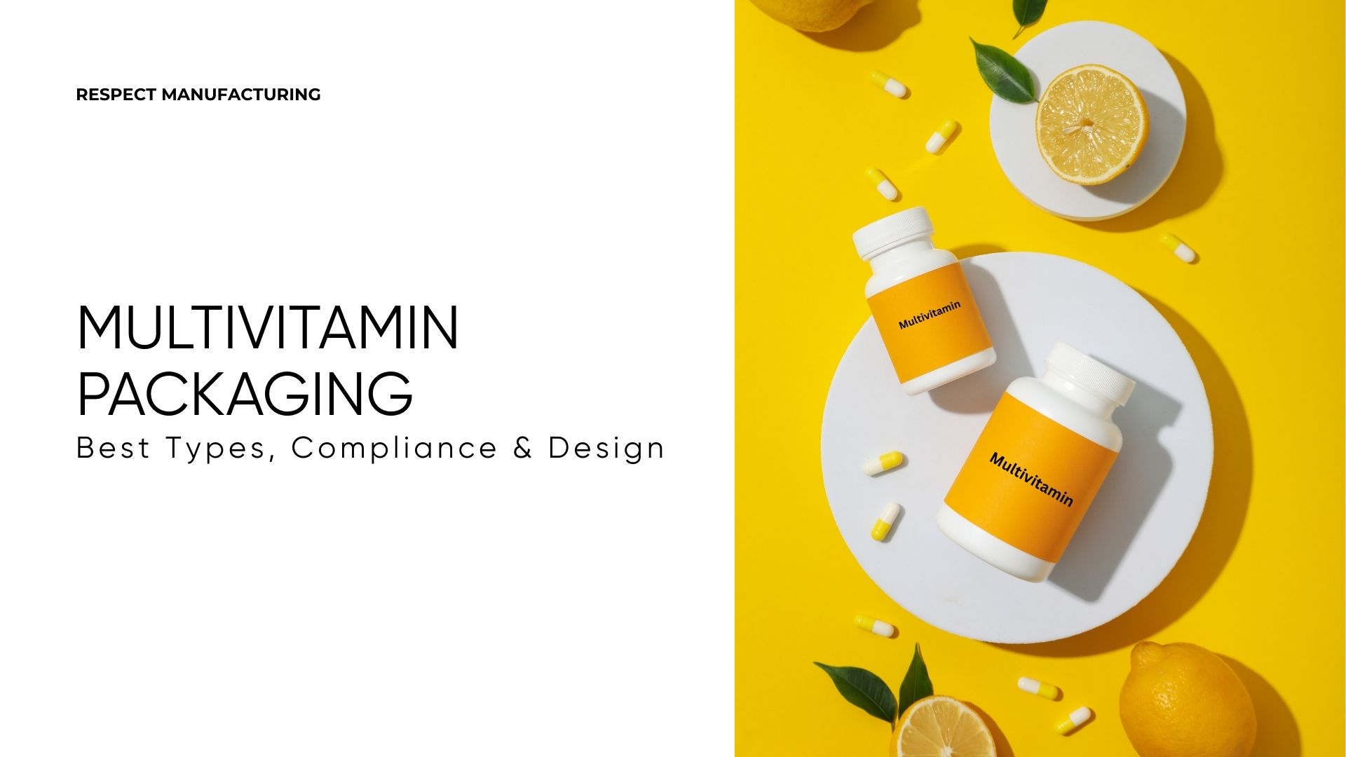 Multivitamin Packaging: Best Types, Compliance & Design