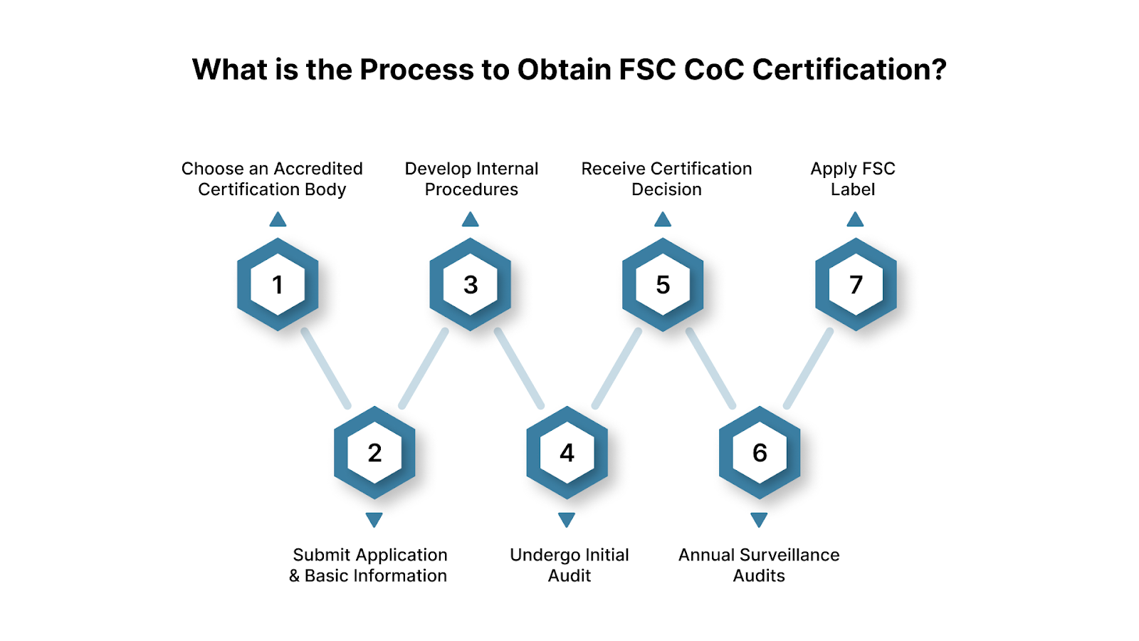 What is the Process to Obtain FSC CoC Certification?