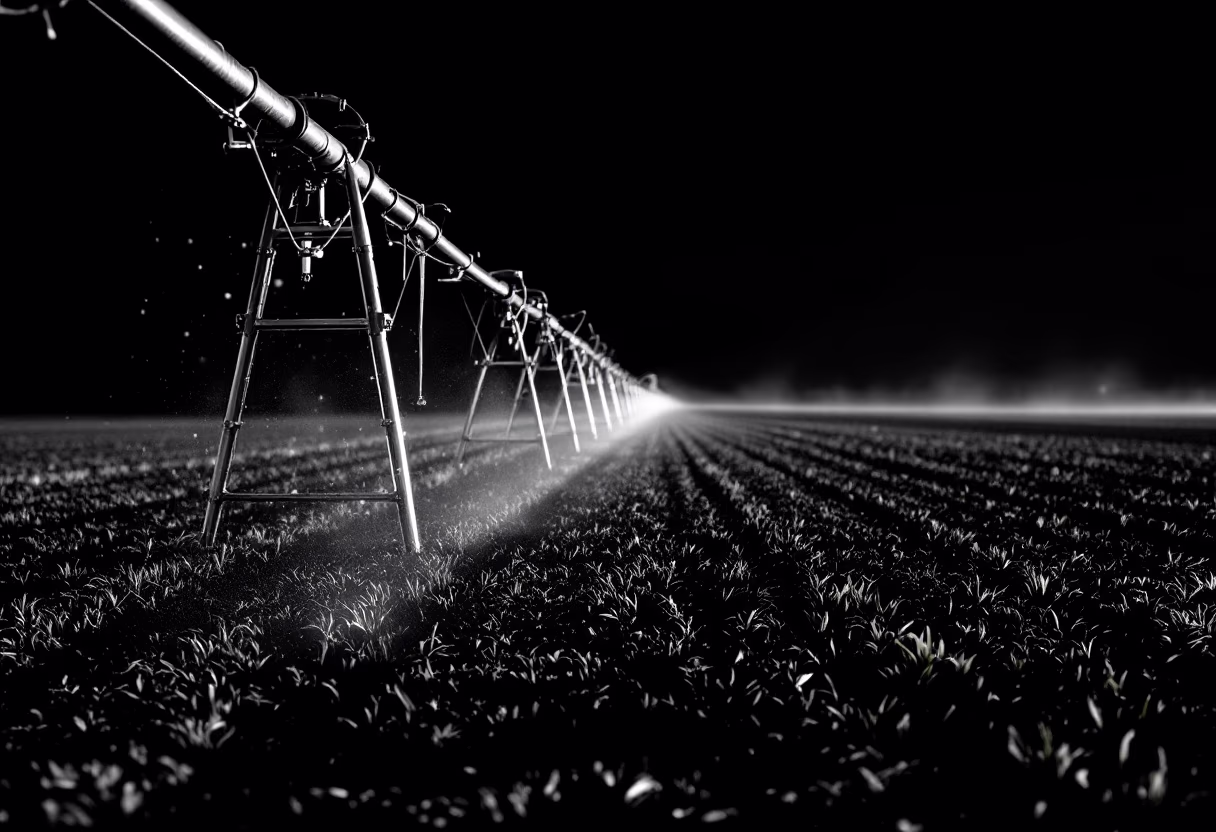 image of agriculture field irrigation