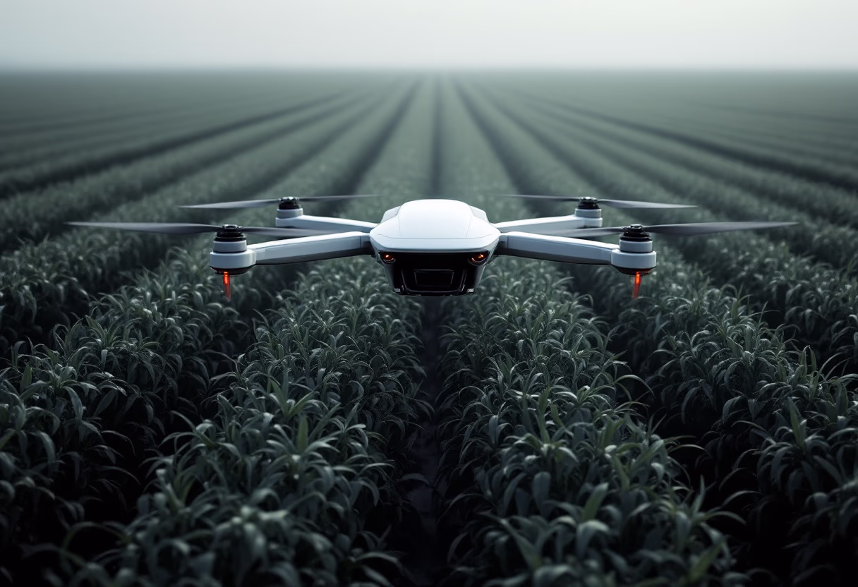 image of agricultural machinery in use for agricultural services