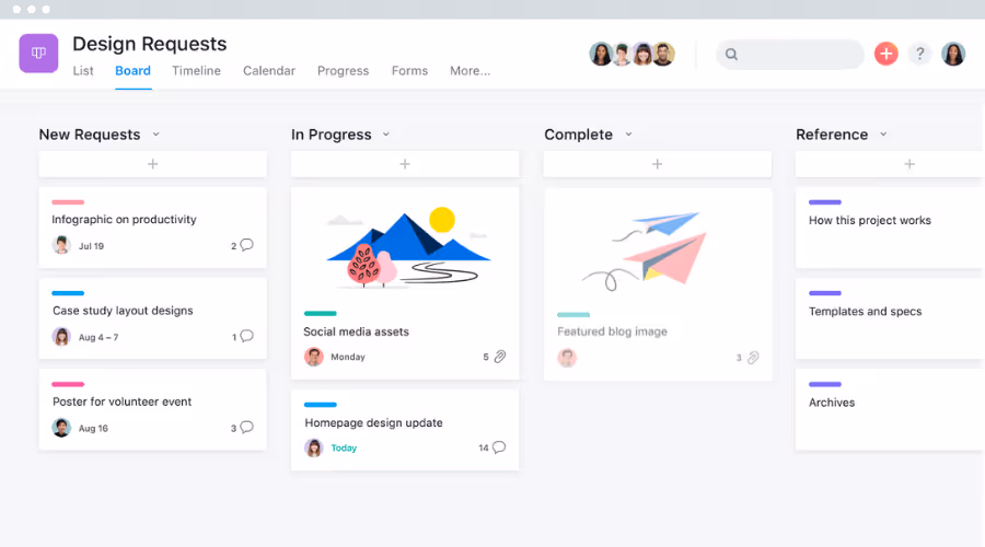 Asana, program do zarządzania projektami