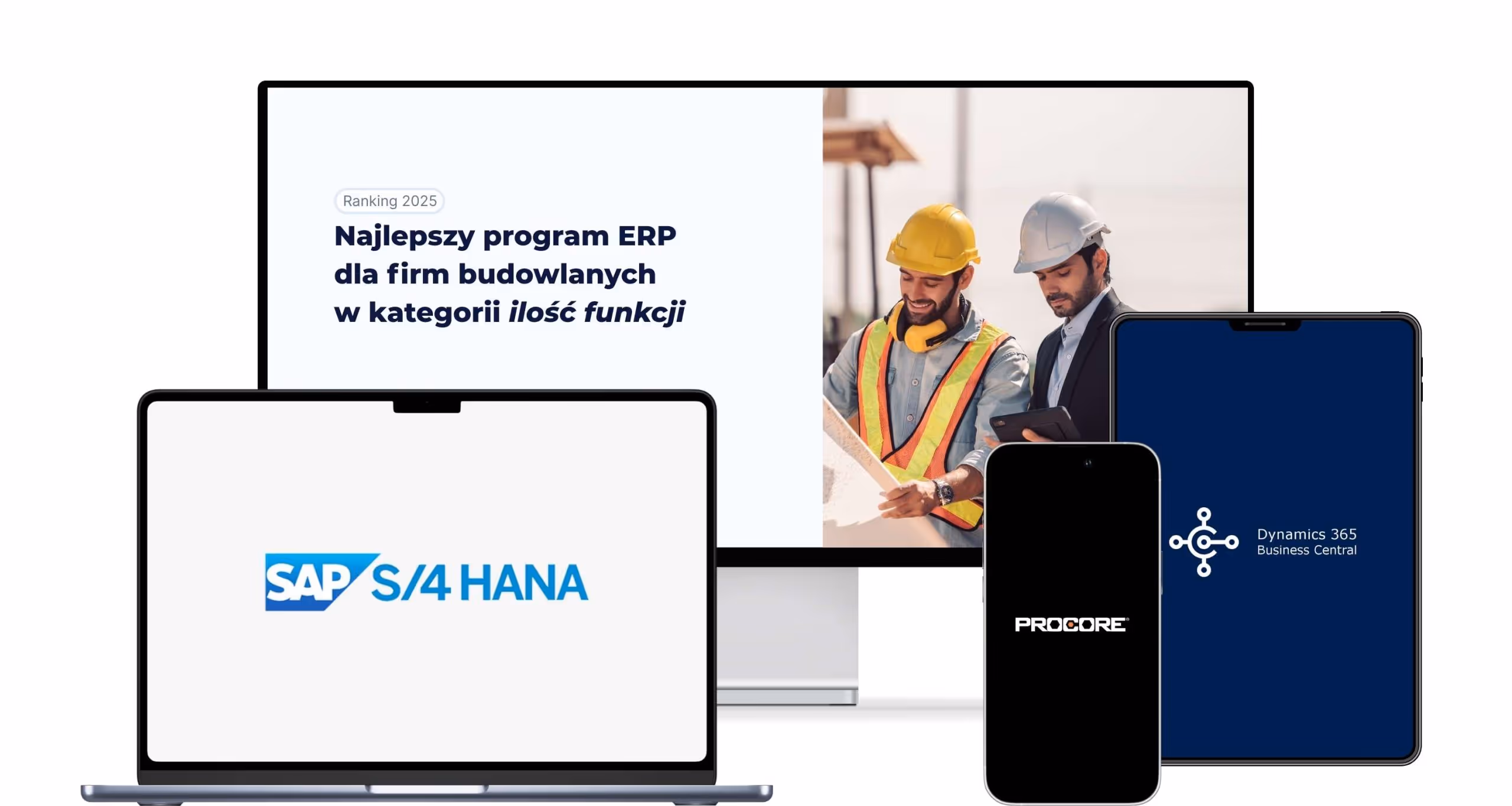 Najlepszy program ERP dla firm budowlanych w kategorii ilość funkcji (1)