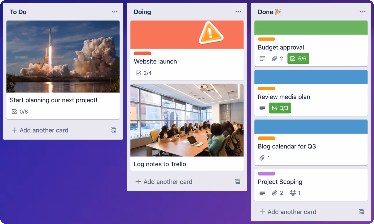 Trello, aplikacja do zarządzania zadaniami