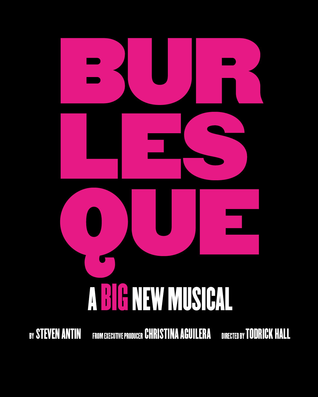 Burlesque The Musical logo