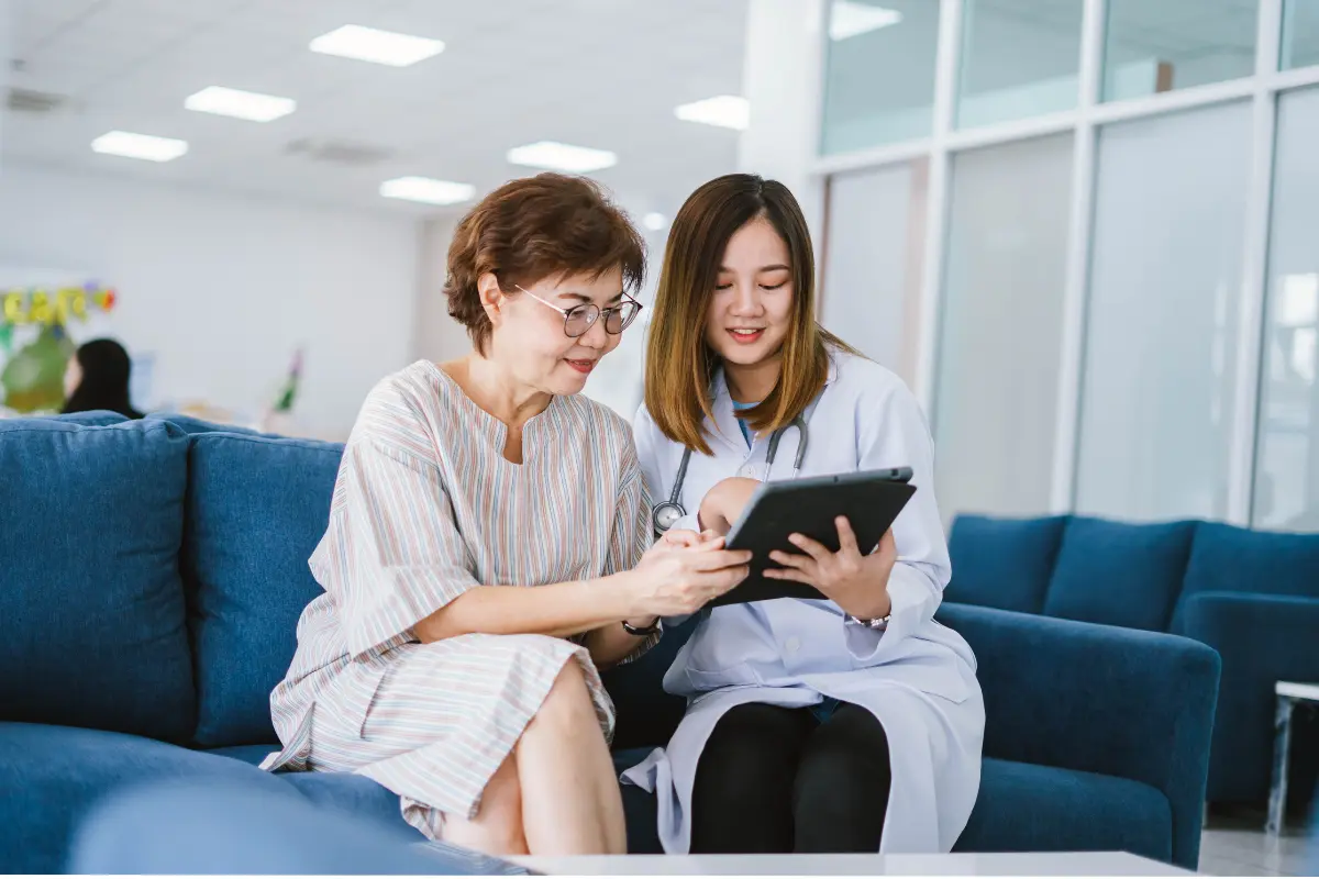 physiotherapy room in a sports clinic