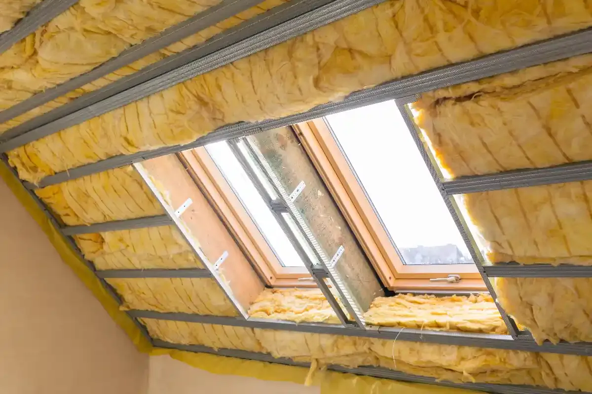 image of roof being repaired