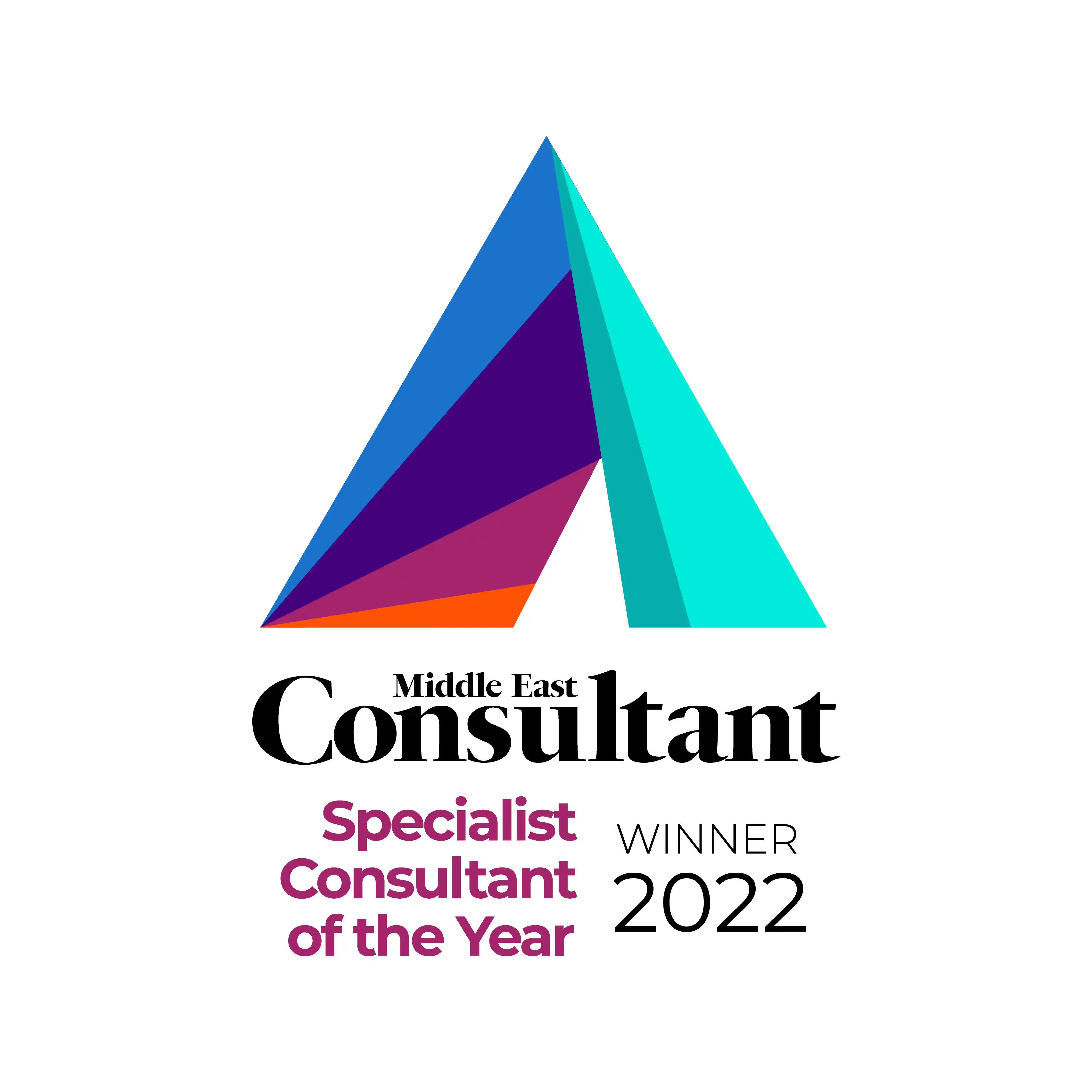 LIMAH's Specialist Consultant of the Year award presented at the Middle East Consultant Awards 2022