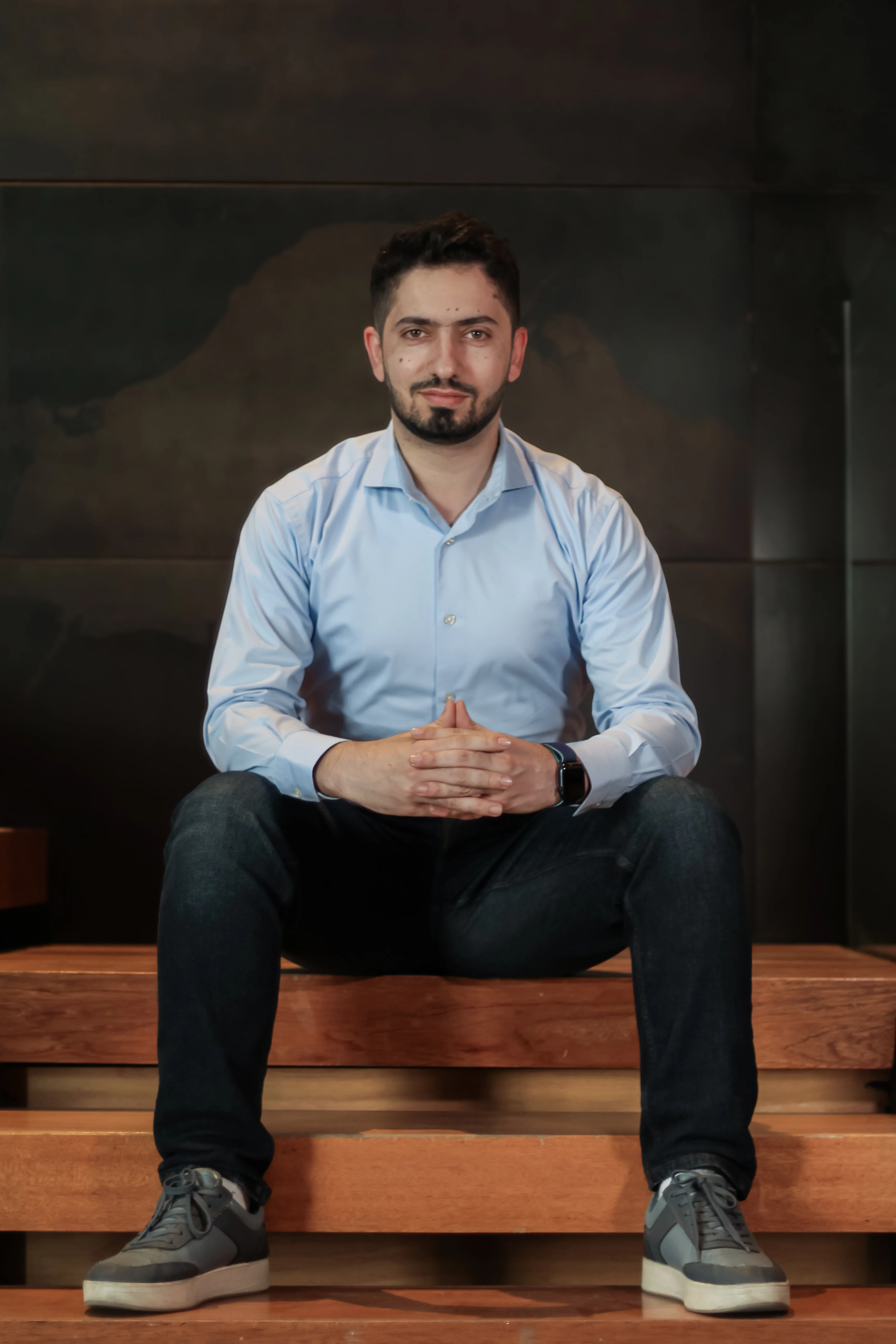 Basil Basbous, Head of Projects at LIMAH, in a full length portrait