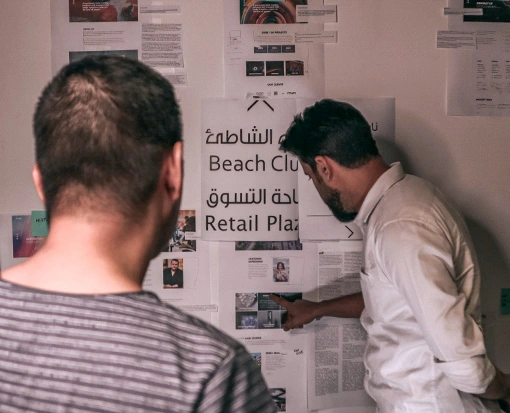LIMAH design team in the old studio, during a collaborative design workshop