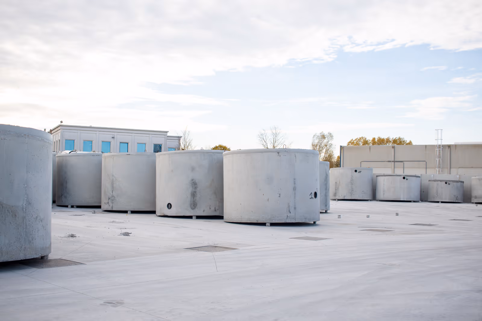 Waterdichte septische put in beton, geschikt voor huishoudelijk afvalwater