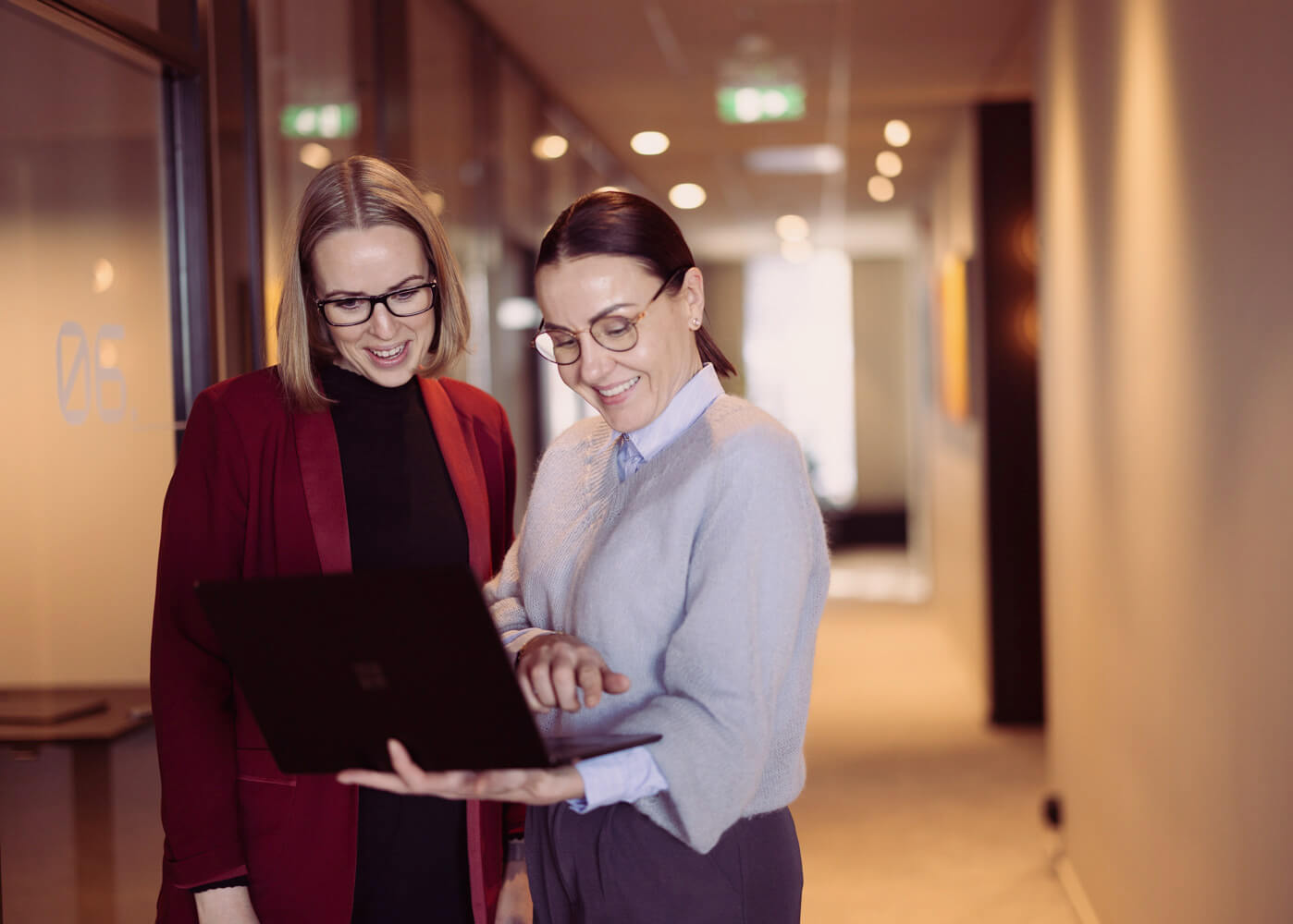 image of job opportunities display (for a consulting firm)