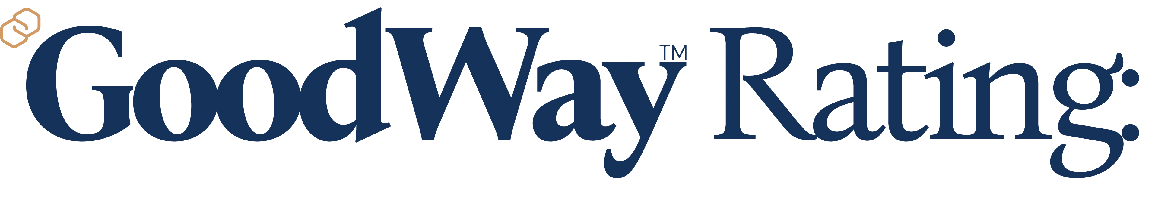 GoodWay Financial Rating Logo for qualifying index funds