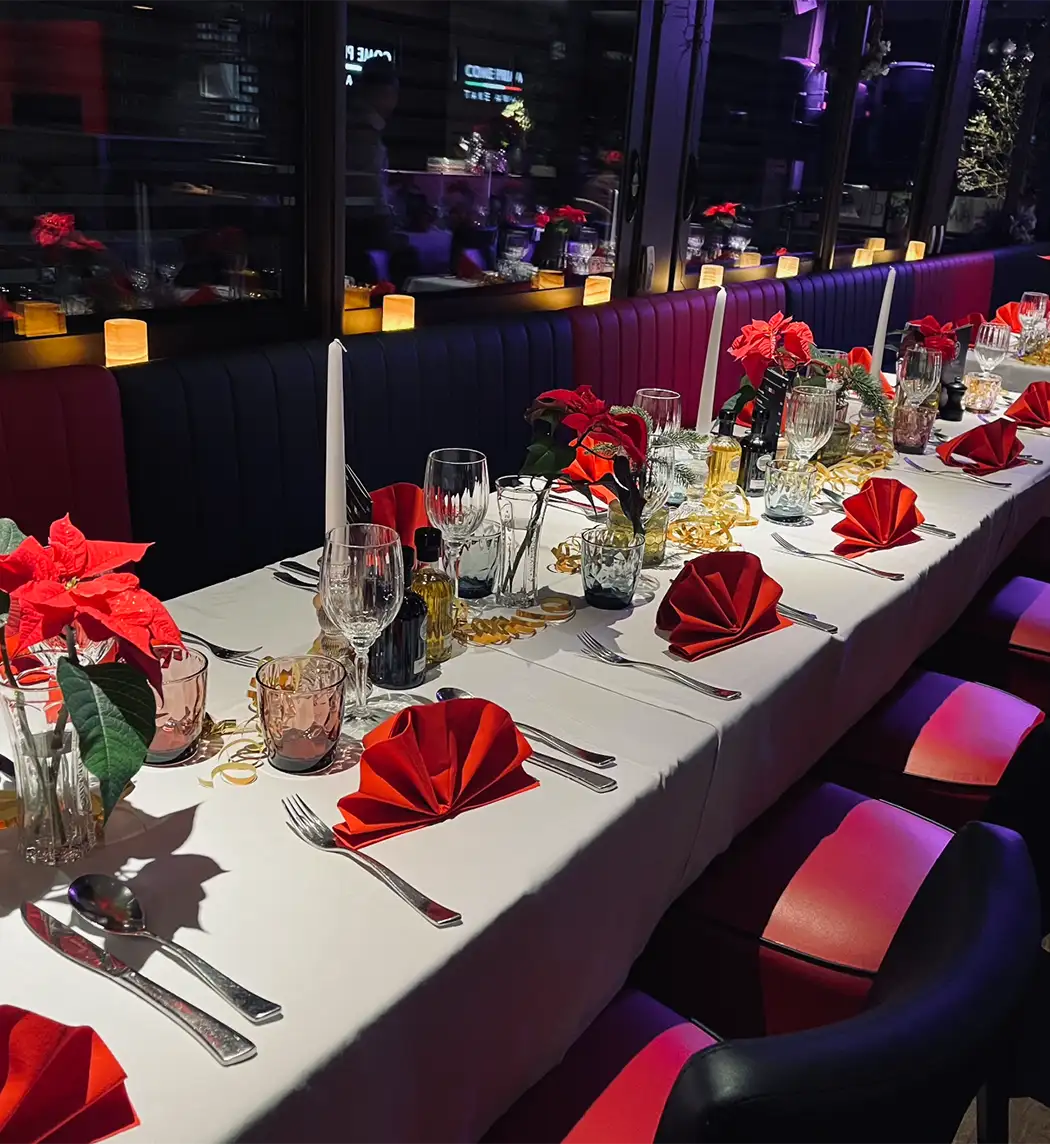 Salle de reception du restaurant Come Prima à Annecy