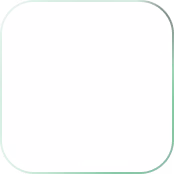 Blank white square with rounded corners and a thin green border.