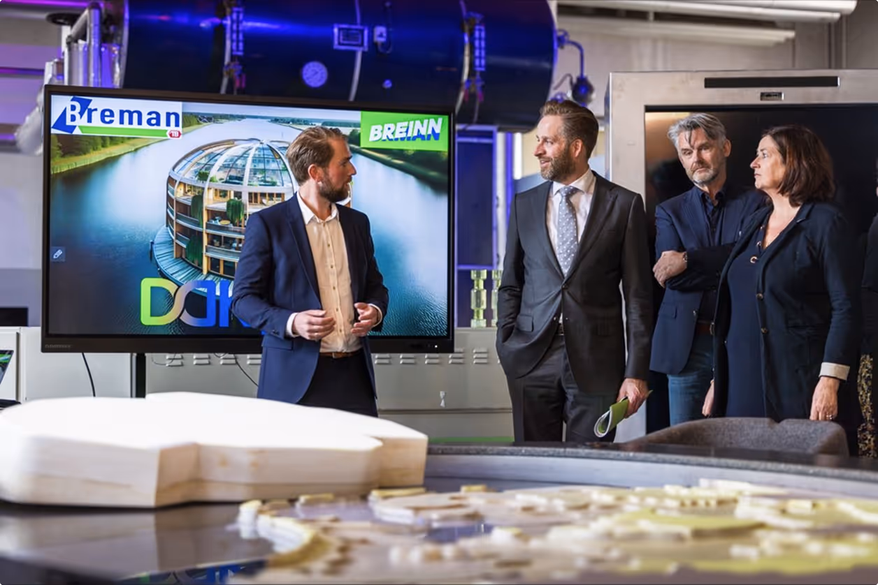 René Breman in gesprek met Hugo de Jonge