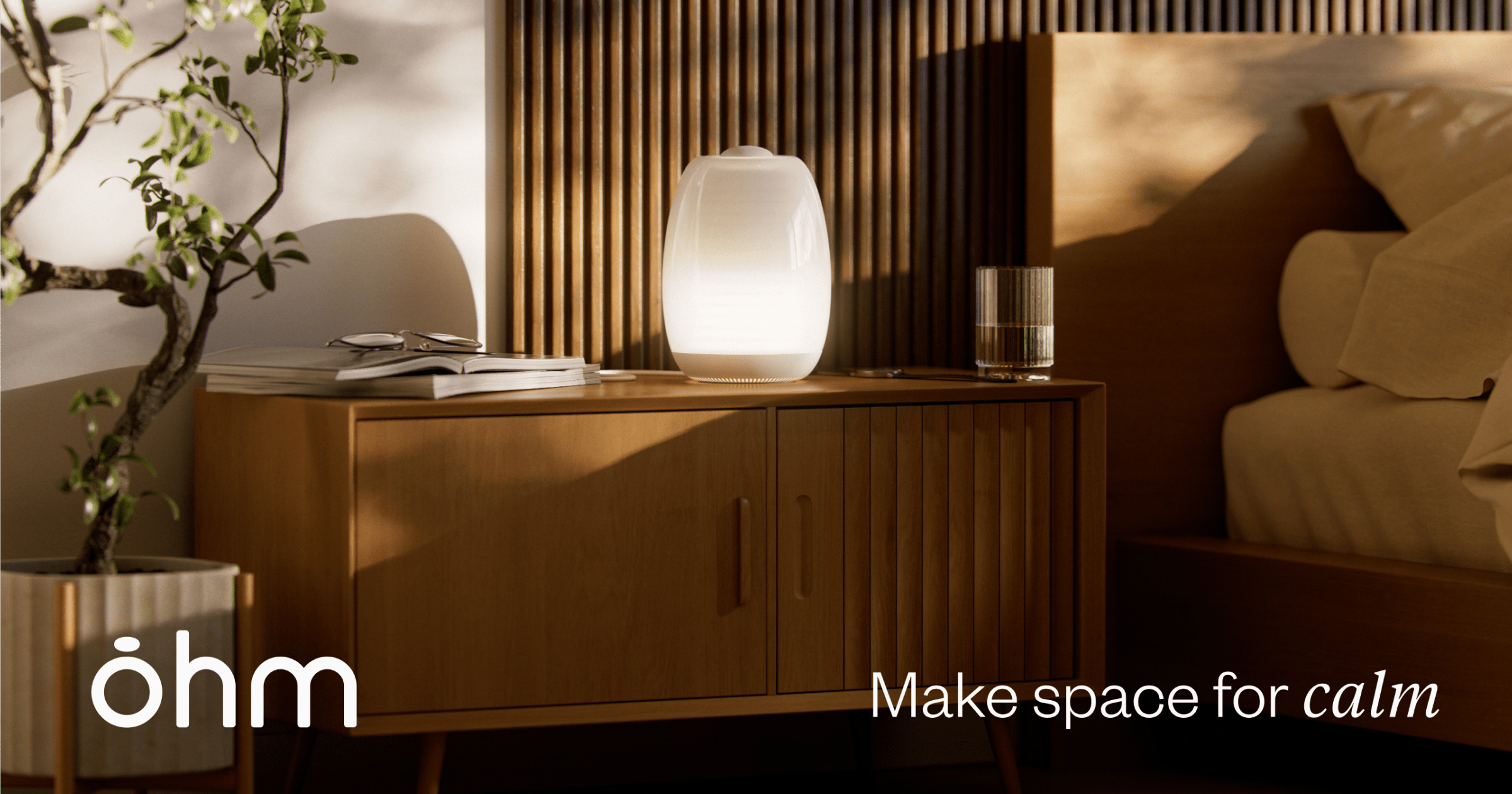 Ohm Resonance Lamp | Guided Calm Through Science & Sensory Design