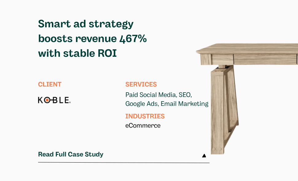 koble designs digital marketing strategy