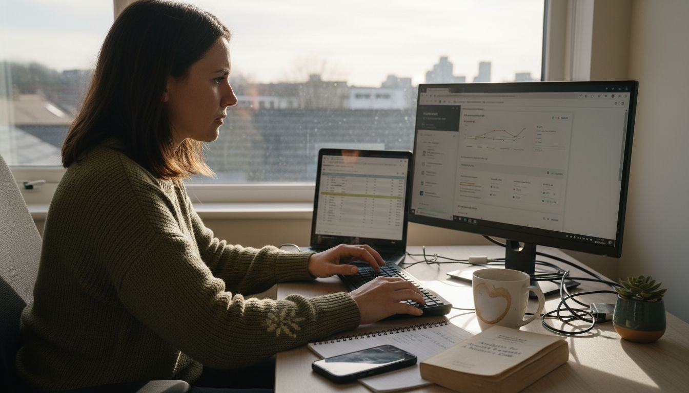 Analyst managing digital ad channels